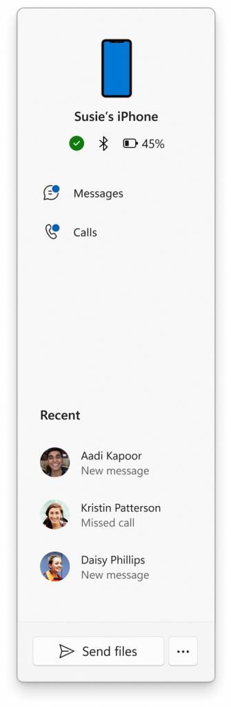 Win11新功能同步iPhone: 已支持在开始菜单显示 iPhone 信息插图2 Win11新功能同步iPhone: 已支持在开始菜单显示 iPhone 信息插图2