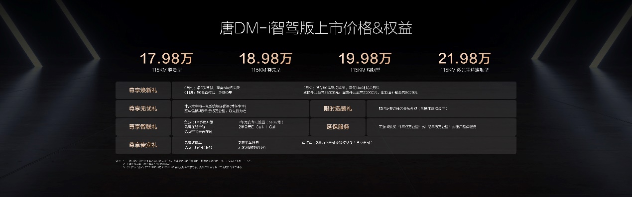 唐DM-i智驾版上市售价17.98万~21.98万元,开创中大型SUV全民智驾时代插图1 唐DM-i智驾版上市售价17.98万~21.98万元,开创中大型SUV全民智驾时代插图1