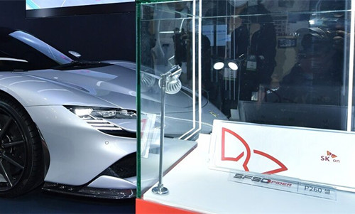 法拉利CEO上周五已同SK On联席CEO会面 探讨电池合作事宜