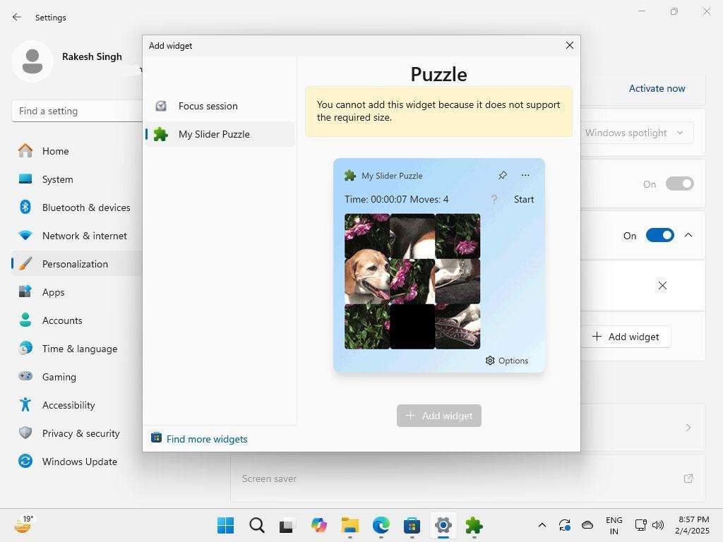 Win11 Beta最新预览版引入自定义锁屏小组件功能! 性化定制锁屏界面插图4 Win11 Beta最新预览版引入自定义锁屏小组件功能! 性化定制锁屏界面插图4