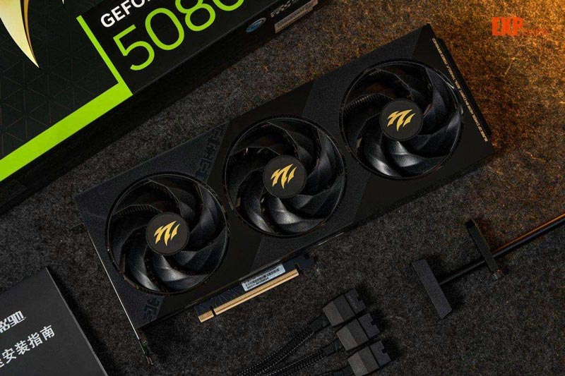 黑金设计搭配 DLSS 4! 影驰GeForce RTX 5080魔刃显卡评测插图21