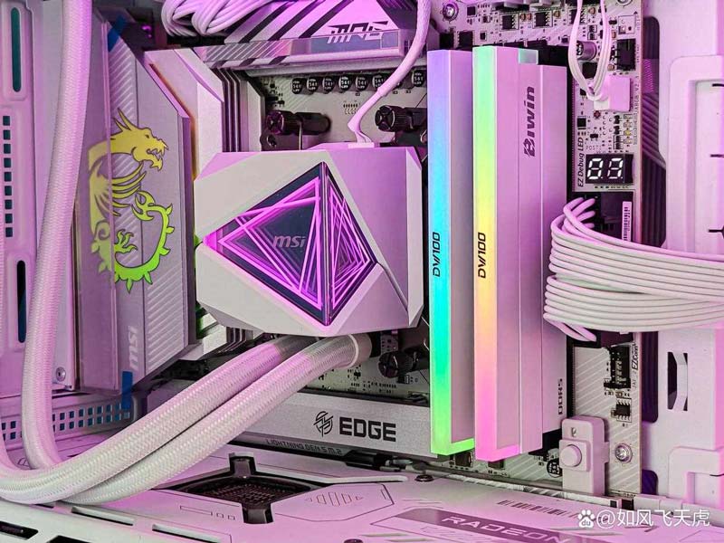 纯白主板赛道的有力竞争者! 微星MPG B850 EDGE TI WIFI刀锋钛主板测评插图9