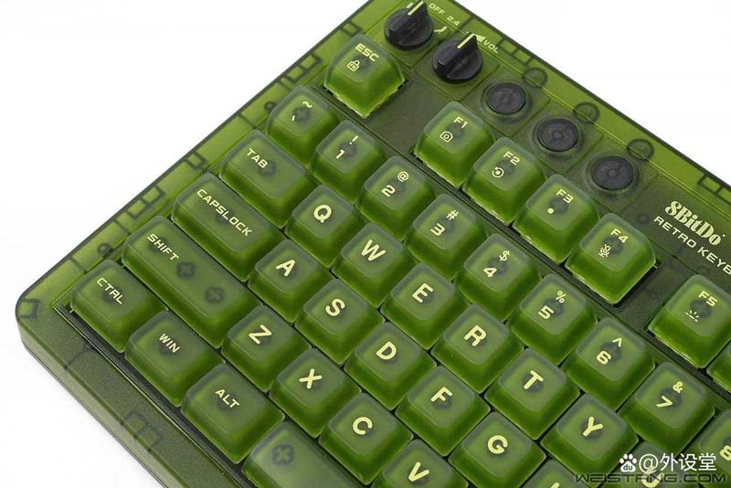 复古与科技的碰撞! 八位堂 Retro 87X 三模无线机械键盘详细评测插图30
