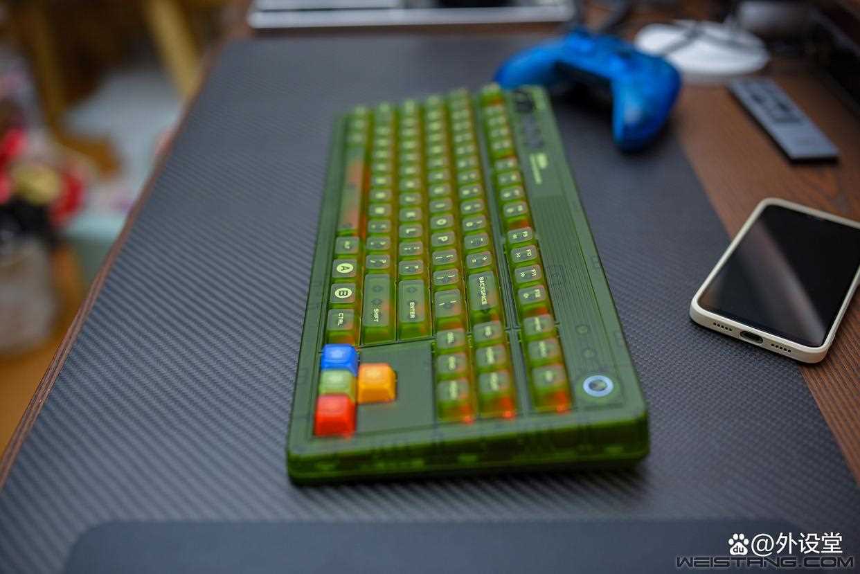 复古与科技的碰撞! 八位堂 Retro 87X 三模无线机械键盘详细评测插图70