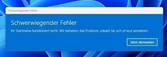 Win10 22H2二月累积更新KB5051974导致开始菜单出现故障插图1