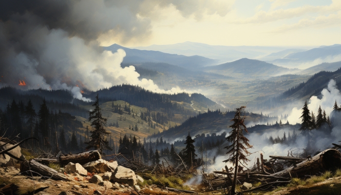 2025年2月10日森林火险气象预报：云南北部的局部地区森林火险气象等级高