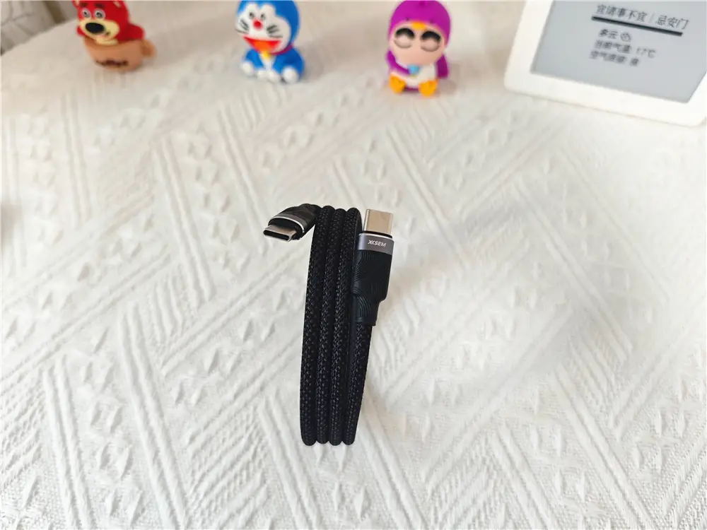 西圣K1磁吸充电数据线：支持100W快充，磁吸自收纳，告别凌乱插图1