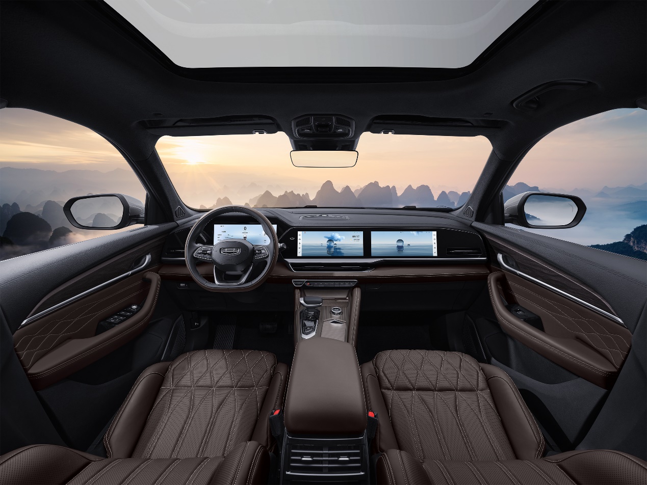 吉利中国星双旗舰加新上市，全系标配L2级智能驾驶辅助系统插图5