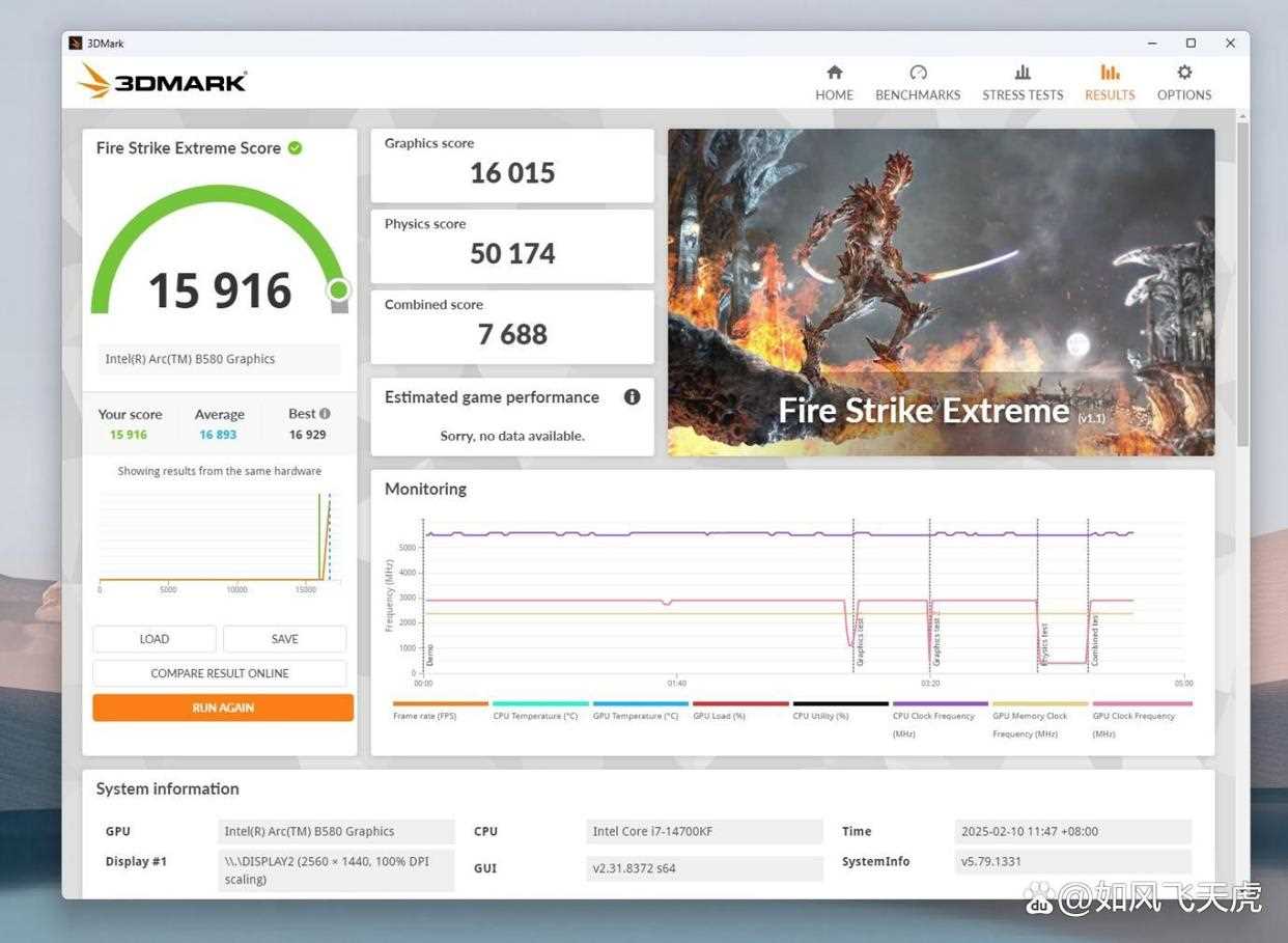 英特尔2代显卡升级完胜N卡4060! 蓝戟B580 Photon 12G OC显卡拆解测评插图25