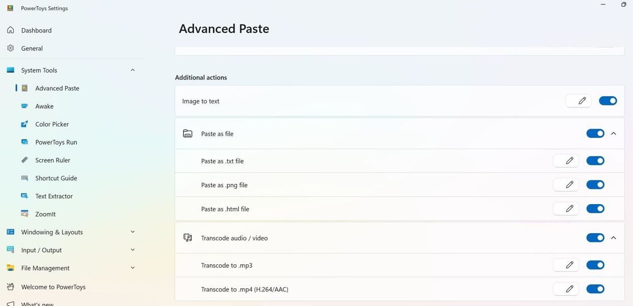 从视频中 AI 提取音频! Win11 PowerToys 媒体转码功能上手体验