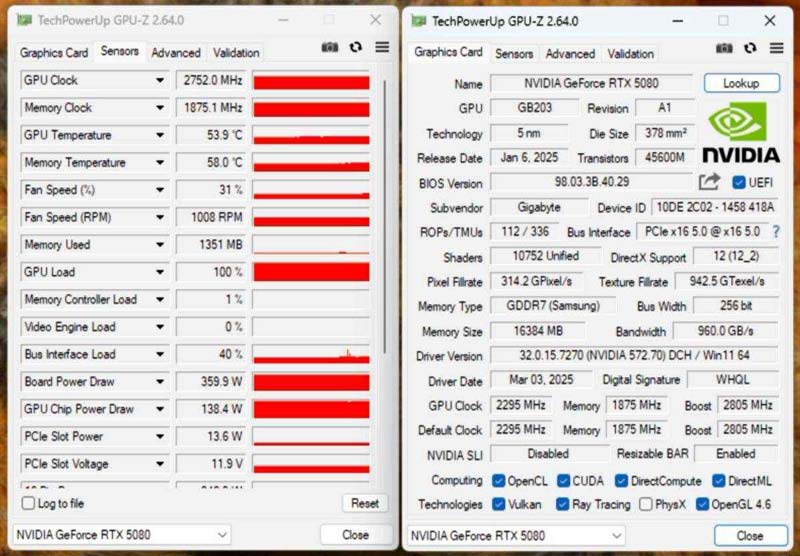 性能暴涨494%? RTX 5080 EXTREME水雕显卡比公版强了近15%插图13 性能暴涨494%? RTX 5080 EXTREME水雕显卡比公版强了近15%插图13
