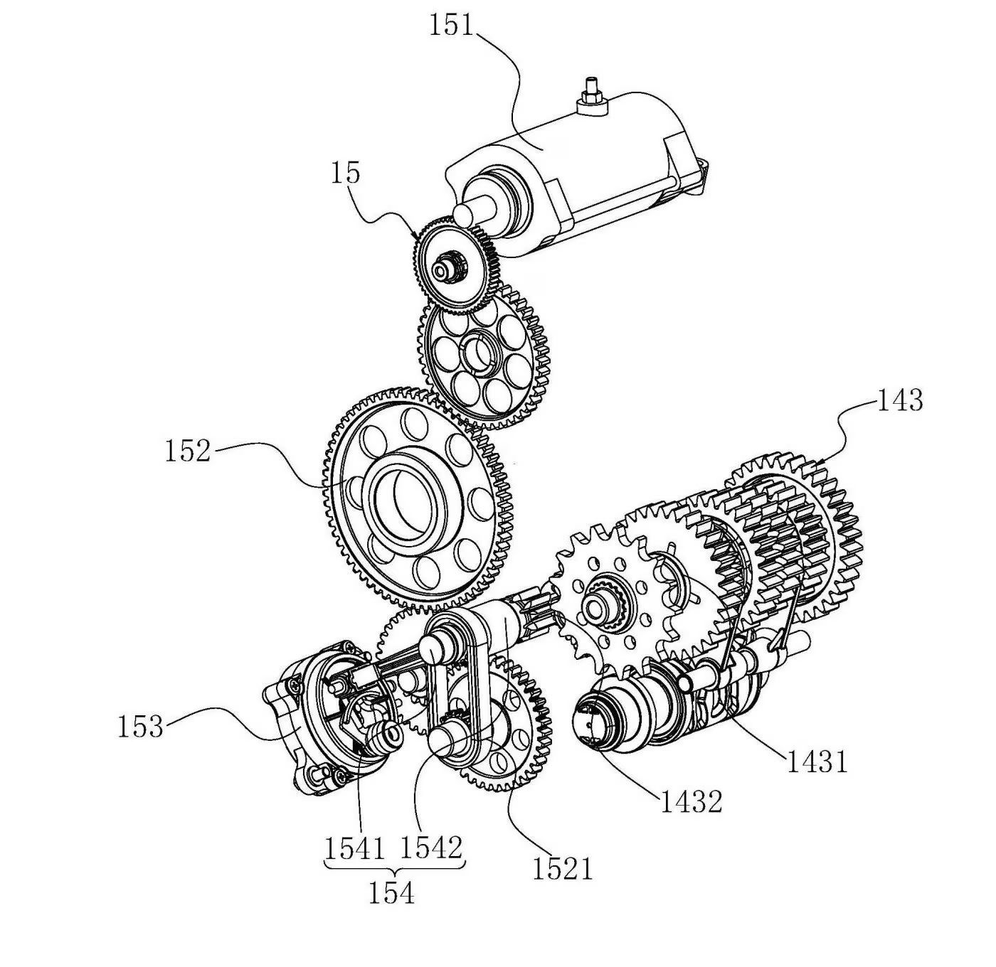 春风1250TR-G将搭载电动倒车系统插图3 春风1250TR-G将搭载电动倒车系统插图3