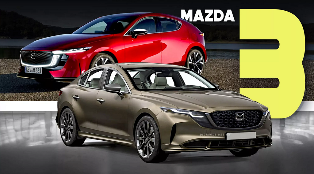 全新马自达3、宝马3系渲染图曝光！若真照这量产，你会买吗？插图15