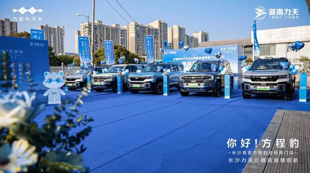 加速扩张服务网络，方程豹长沙首家经销商——力天云栖路店盛装启航插图9