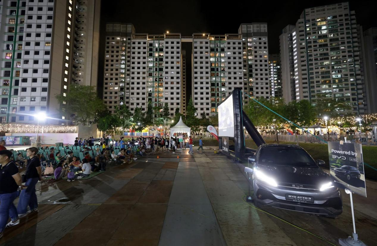 比亚迪助力新加坡独立60周年庆典活动