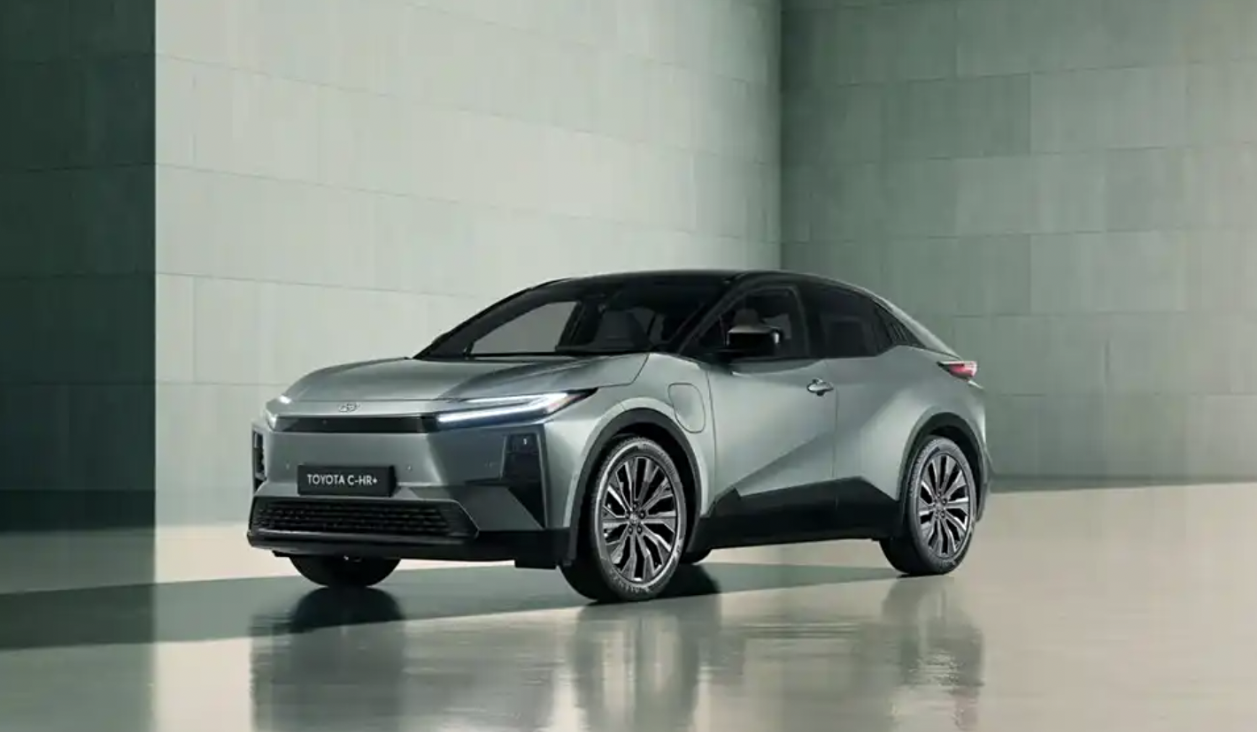 纯电丰田C-HR+官图，最大续航600km，不是油改电插图1
