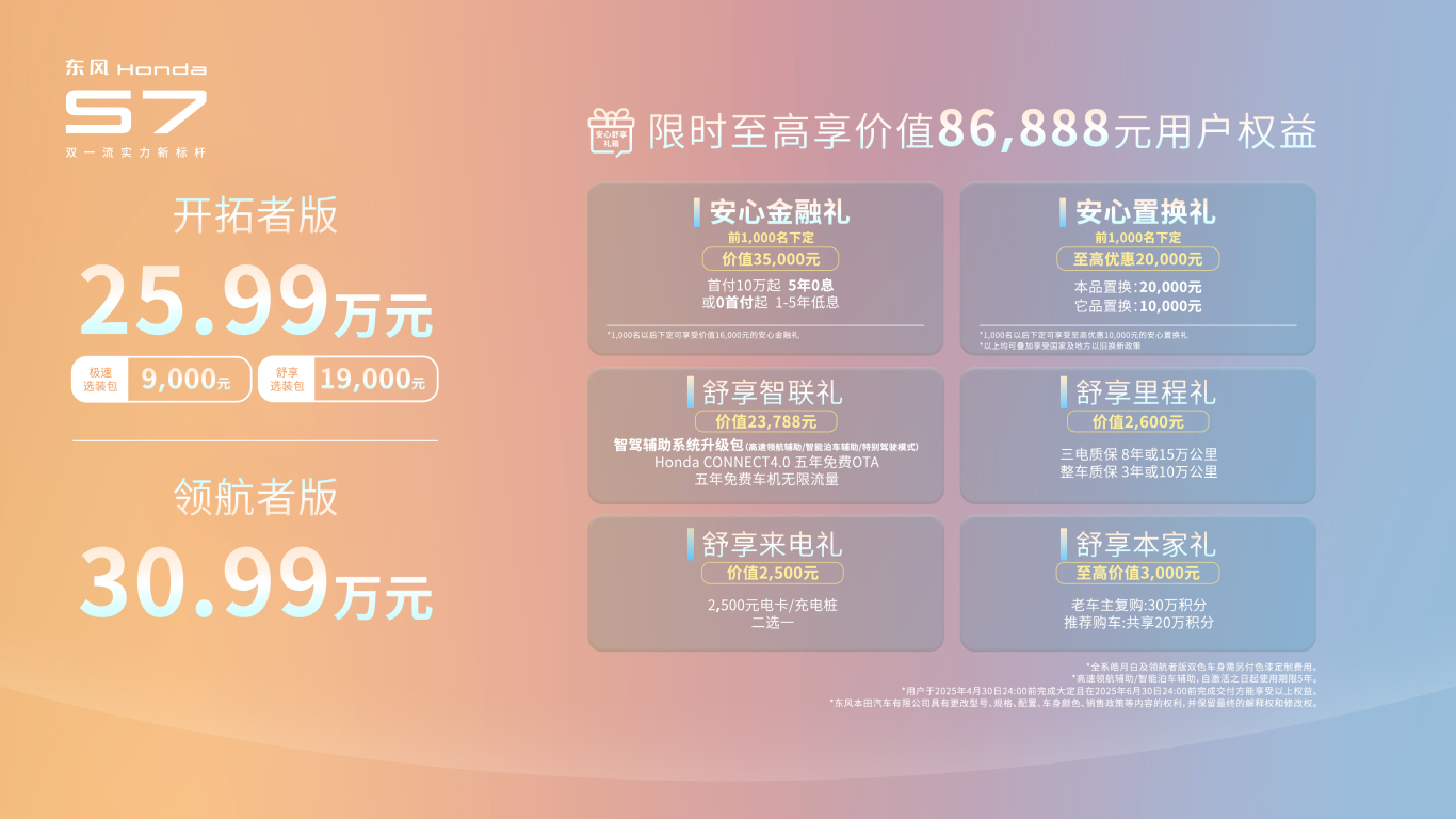 彰显高端价值,开启纯电新篇“双一流实力新标杆”东风本田S7正式上市插图7 彰显高端价值,开启纯电新篇“双一流实力新标杆”东风本田S7正式上市插图7