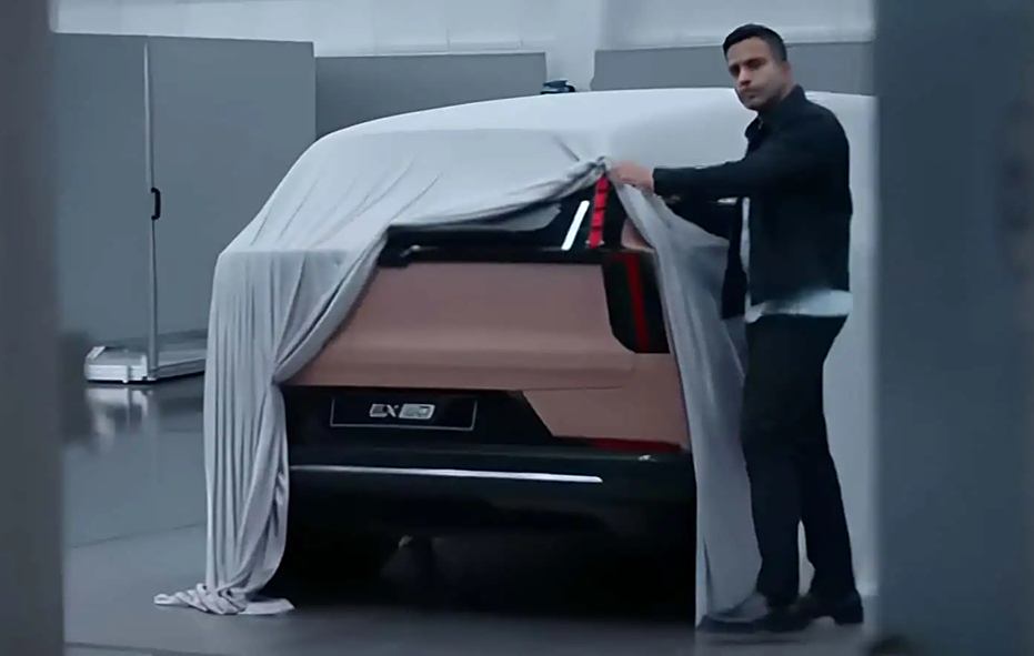 沃尔沃EX60预告图发布，基于全新纯电平台SPA3 EV打造