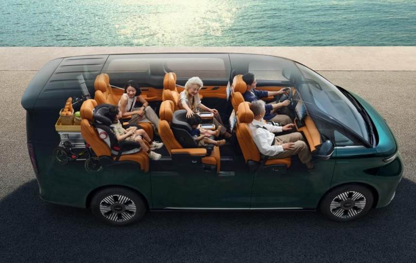 吉利银河翼真L380豪华纯电MPV震撼上市,29.99万元起售插图4 吉利银河翼真L380豪华纯电MPV震撼上市,29.99万元起售