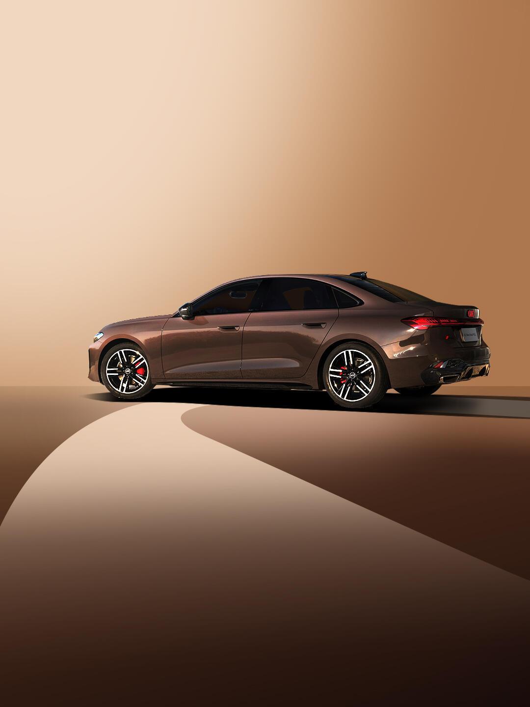 贯穿尾灯+鸭尾造型,一汽奥迪A5L运动美学再进化!插图1 贯穿尾灯+鸭尾造型,一汽奥迪A5L运动美学再进化!插图1