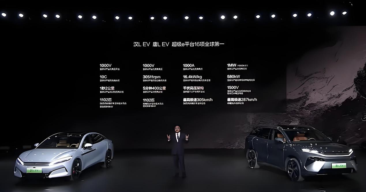 比亚迪汉L EV开启预售 预售价区间27-35万元插图1