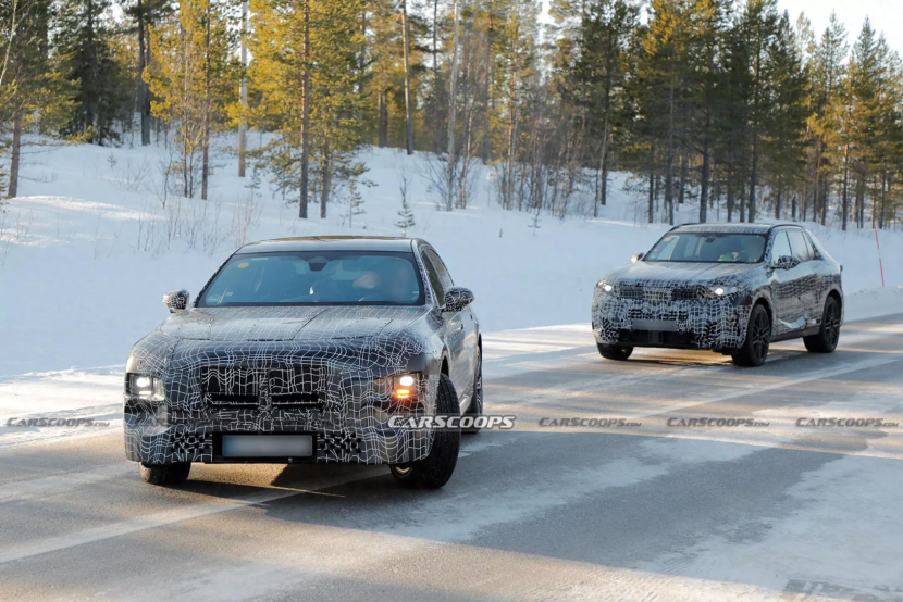 宝马7系谍照亮相 外观将有大变样 借鉴Neue Klasse设计语言