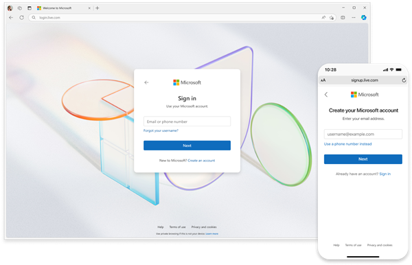 微软账户登录界面迎大改！终于支持深色模式、还有全新设计语言