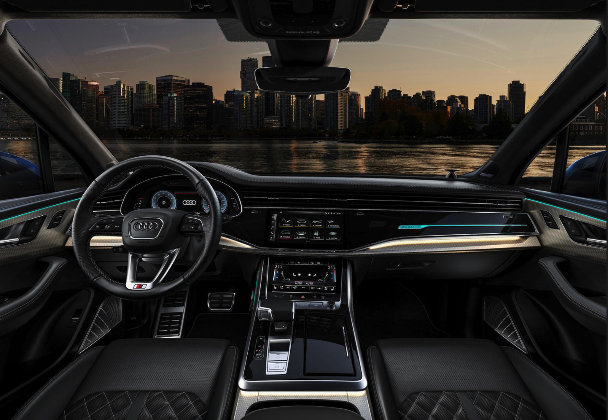 奥迪Q7八边形进气格栅设计，诠释品牌自信与动感风格！插图1