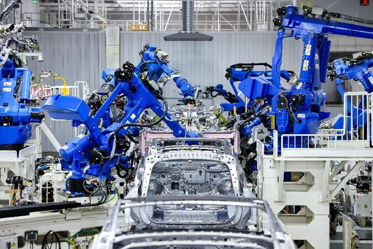 打造数智·零碳新能源超级工厂 广汽本田全新纯电P7下线插图4