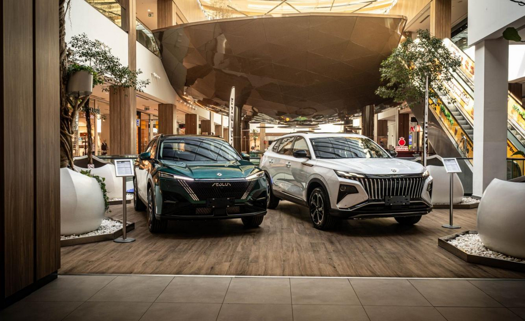 海外版图再扩张 东风汽车3款车型亮相北马其顿