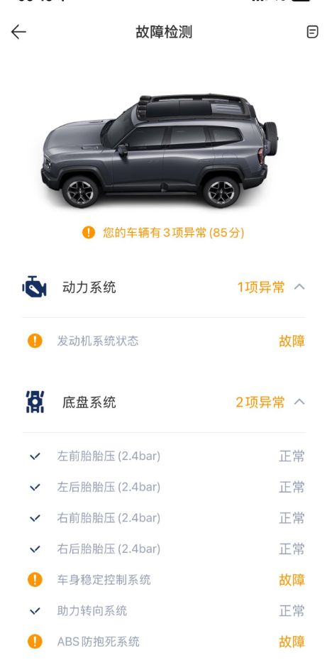长安深蓝G318，动力系统有故障插图1