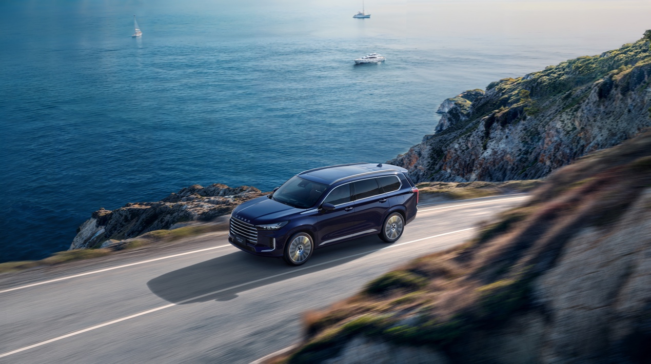 途揽月C-DM来了！礼宾级大7座电混旗舰SUV插图1