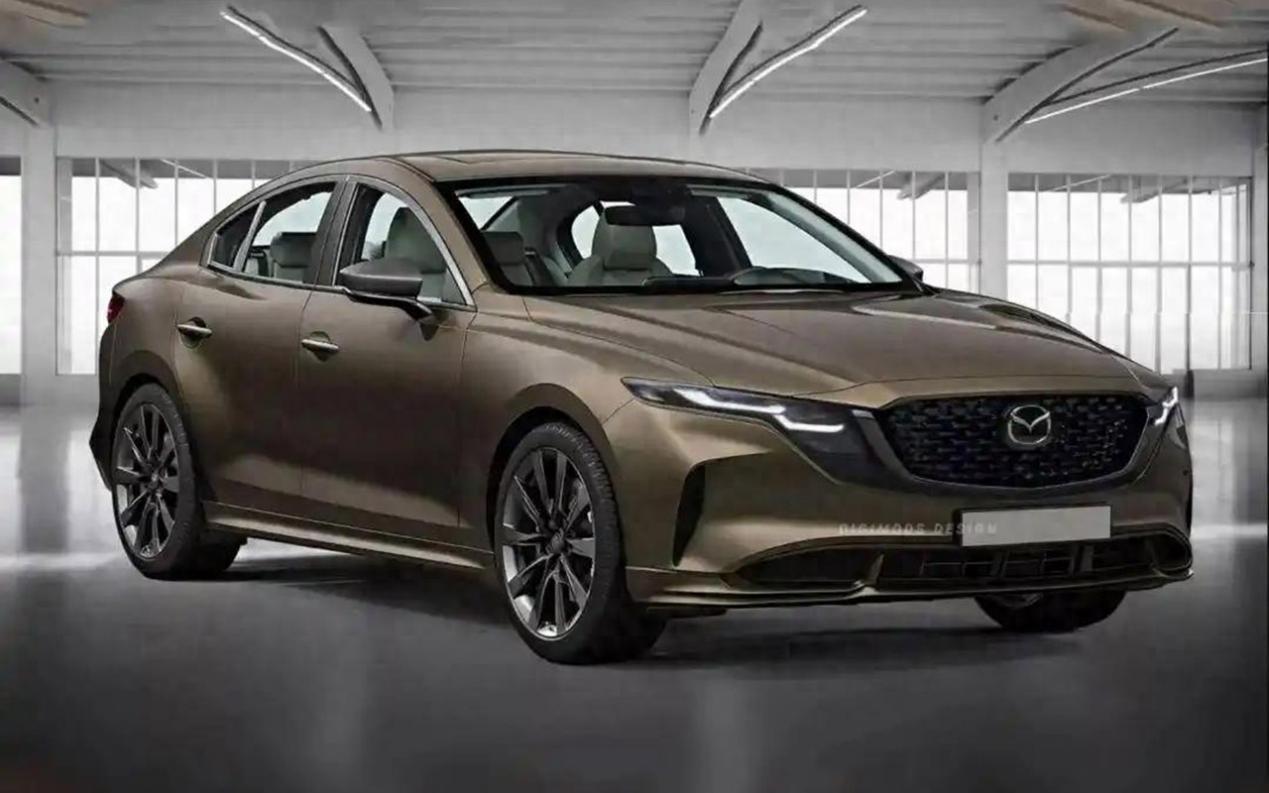 全新马自达3、宝马3系渲染图曝光！若真照这量产，你会买吗？插图4