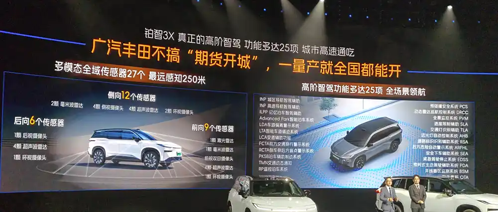 广汽丰田铂智3X正式上市,权益价10.49万起,智驾是看点插图8 广汽丰田铂智3X正式上市,权益价10.49万起,智驾是看点