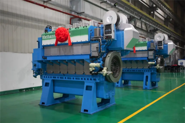 我国首型！中国船舶高替代率甲醇燃料船用中速机交付