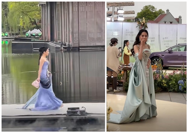 李若彤和刘亦菲齐聚杭州：两代小龙女同时现身西湖