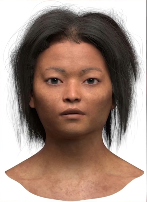 科研人员复原1.6万年前人类面貌！