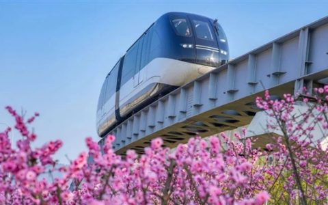 比亚迪第五条园区空中列车启用：史上里程最长、站点最多