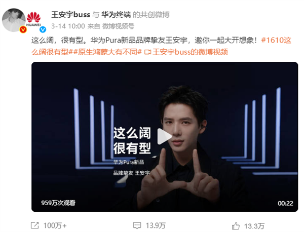 爆火！姚安娜与王安宇在飞机上打斗抢Pura X 画面超戏剧