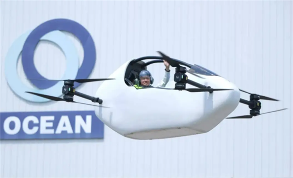 全球首款!可折叠eVTOL“羽兔A100”在广州花都发布插图 全球首款!可折叠eVTOL“羽兔A100”在广州花都发布