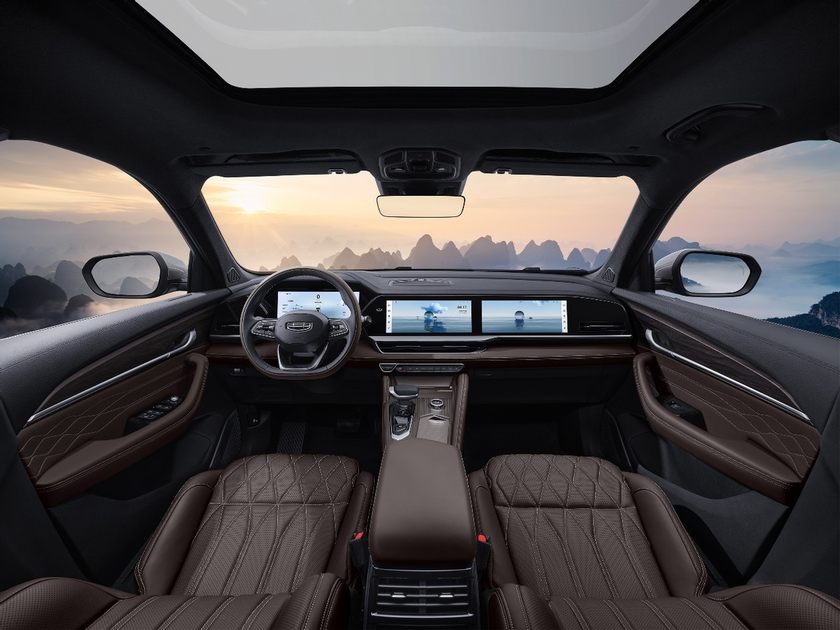 全系标配L2级智能驾驶辅助系统，吉利中国星双旗舰加新上市