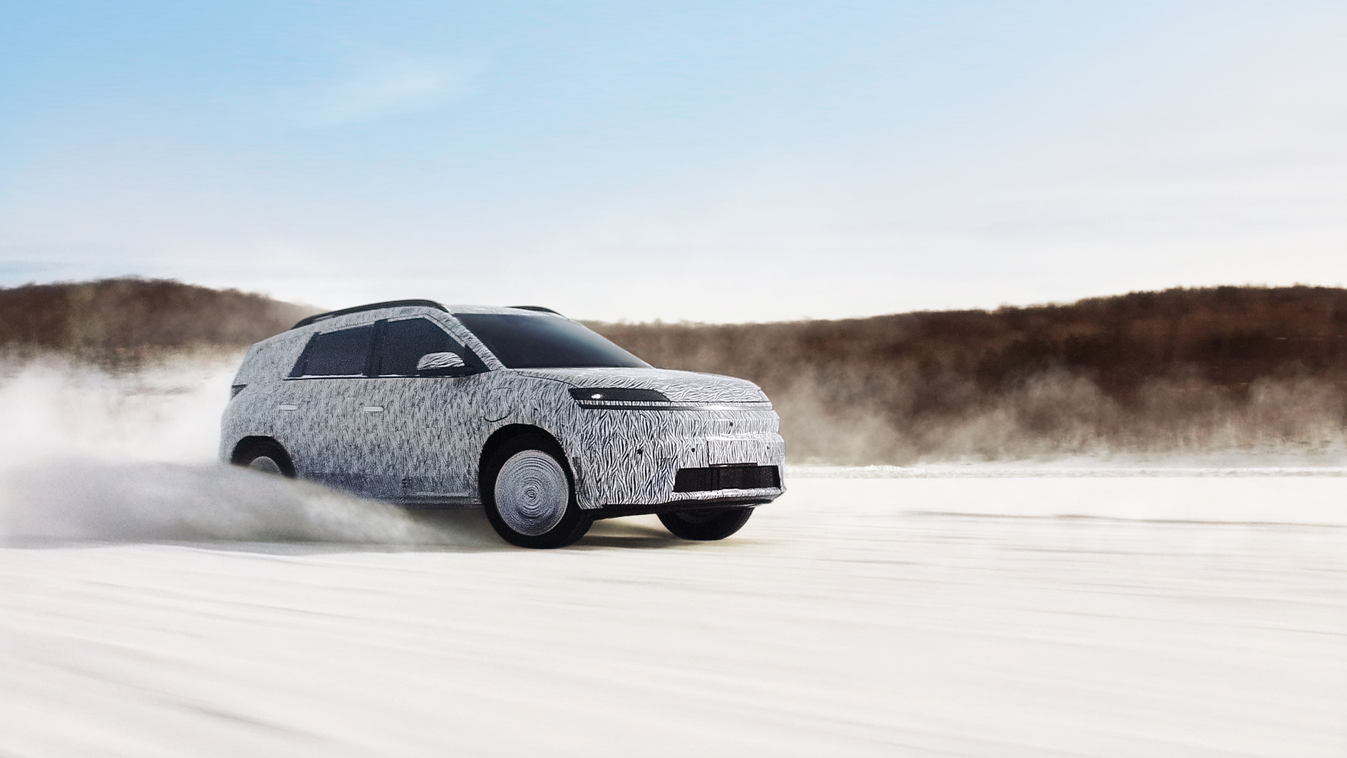 北京现代OE制动性能曝光，首款纯电平台SUV是真有料！