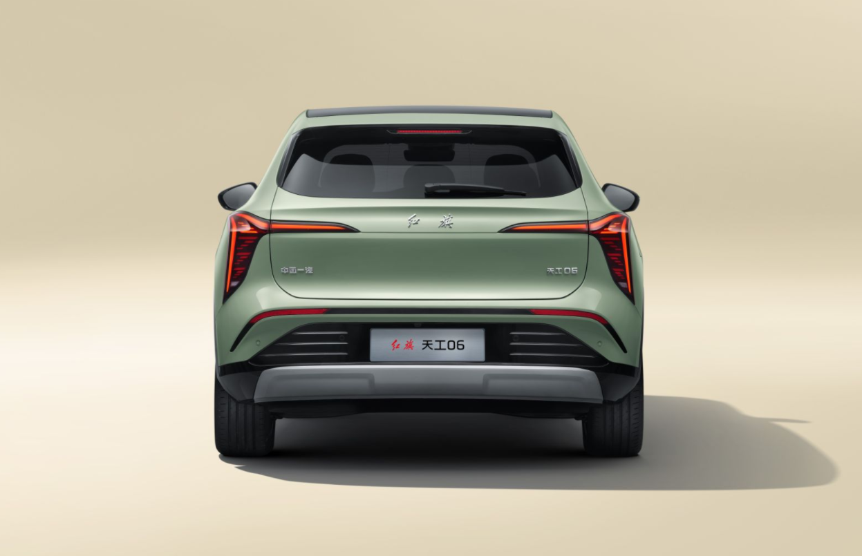 配备红旗司南智驾系统，纯电动中型SUV 天工06正式亮相插图3