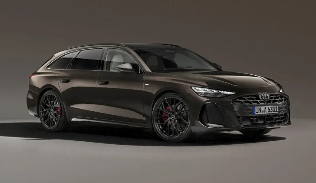 全新奥迪A6正式官宣，颜值设计满分，就连车标都换了
