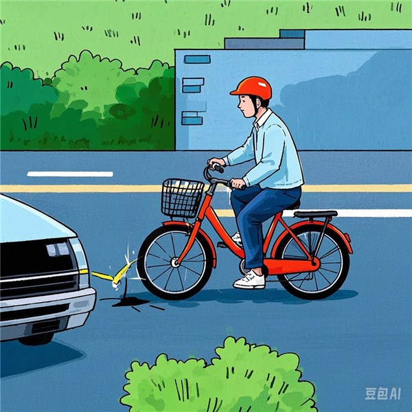 男子骑共享单车碰瓷25人诈骗4.6万：获刑1年