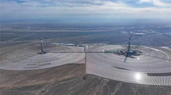 全球首台！“双塔一机”光热机组常规岛首次整套试运行完成