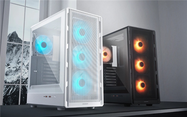 骨伽推出Airface Pure系列机箱：紧凑中塔 黑白双色可选