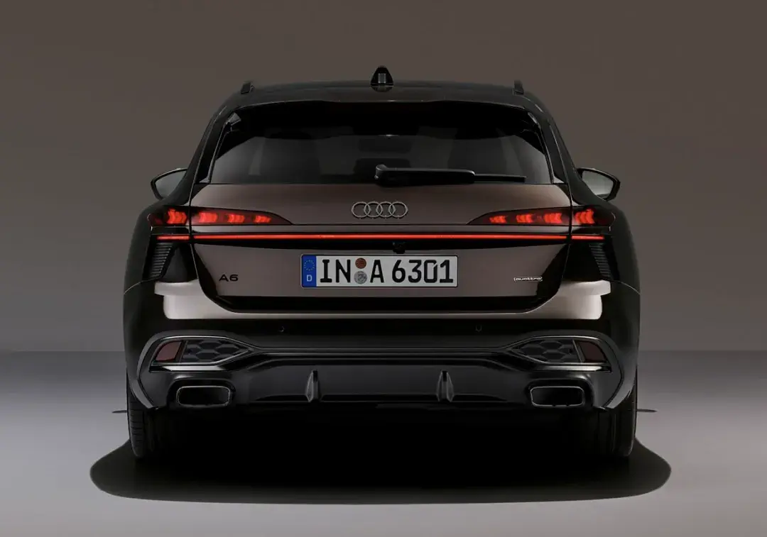 全新奥迪A6正式官宣，颜值设计满分，就连车标都换了