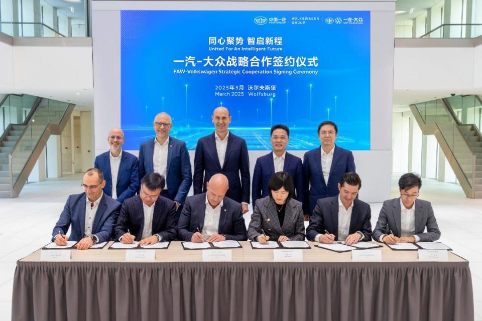 一汽-大众3月整车销量15.4万辆