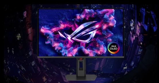 610Hz！无惧环境光新薄膜！ROG全新电竞显示器亮相2025台北电脑展